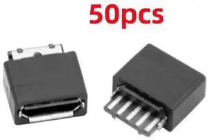 50 Pack Micro USB DIY Connector Micro USB Type B 5Pin Female Socket Port Repair Replacement Solder Adapter with PCB Board 50 Pack Micro USB DIY Connector Micro USB Type B 5Pin Female Socket Port Repair Replacement Solder Adapter with PCB Board