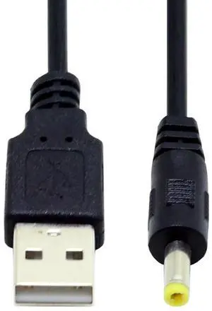 USB to DC 4.0x1.7mm Cable,USB 2.0 Type A to DC 5V 4.0x1.7mm Power Round Plug Cable 24AWG 120cm USB to DC 4.0x1.7mm Cable,USB 2.0 Type A to DC 5V 4.0x1.7mm Power Round Plug Cable 24AWG 120cm