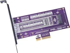 PCIe 5.0 SSD Adapter Card 20Gbps High Speed Converter Compatible with Apple MacBook Air Pro 2013-2017 NVMe NGFF SSD 12+16 Pin to Desktop M Key Expansion (P569)