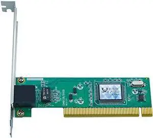 Jeirdus RTL8139D 8139D 10/100M RJ45 Ethernet Network LAN PCI Wired Network Card Adapter 10/100Mbps NIC