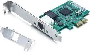 Gigabit PCIe NIC with Dell Broadcom BCM5751 Chip, 1Gb Network Card Compare to Broadcom BCM5751-T1 NIC, Single RJ45 Ports, PCI-E X1, Ethernet Card with Low Profile for Windows/Windows Server/Linux Gigabit PCIe NIC with Dell Broadcom BCM5751 Chip, 1Gb Network Card Compare to Broadcom BCM5751-T1 NIC, Single RJ45 Ports, PCI-E X1, Ethernet Card with Low Profile for Windows/Windows Server/Linux