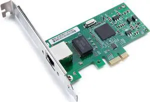 10/100/1000Mbps Gigabit Ethernet Network Interface Card (NIC) Single Copper RJ-45 Port, with Intel(R) 82573 Chip, PCIe X1, Support Windows Server/Freebsd/VMware/SLSE