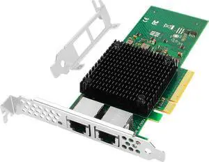 10Gb Ethernet Network Adapter X710-T2L, PCI Express v3.0 x 8-2 RJ45 Port(s) with In-tel X710-AT2 Controller, Compare to In-tel X710-T2L 10Gb Ethernet Network Adapter X710-T2L, PCI Express v3.0 x 8-2 RJ45 Port(s) with In-tel X710-AT2 Controller, Compare to In-tel X710-T2L