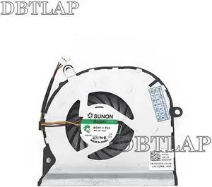 Laptop CPU Fan for DELL Studio 15Z 1569 P06F CPU Cooling Fan 49RM6FAWI00 forcecon DFS531005MC0T F9J2 CN-0D355P D355P