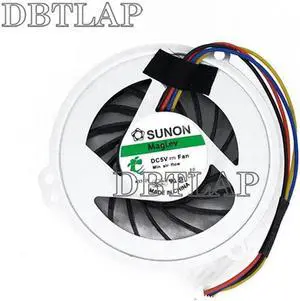 Laptop CPU Fan Compatible for ASUS K42D K42 X42D K42DR A40D K42DY(AMD Inside) KSB0505HB 4 PIN CPU Cooler Fan Controller heatsink Q