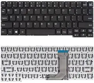 For Ideapad D330 D335 D330-10IGM US Version Keyboard (Black)