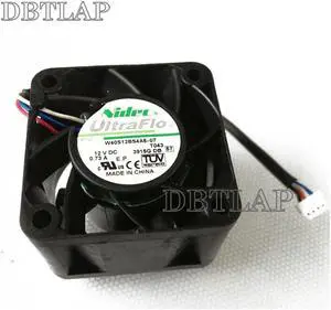 W40S12BS4A5-07 4CM 40x40x28mm 4028 DC 12V 0.73A Two Ball Bearing PC Case Server Inverter Cooling Fan
