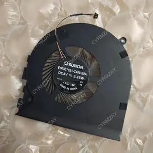 Laptop Cooling Fan For Razer Blade Pro RZ09-0287 Pro 17 RZ09 Fan EG75070S1-C480-S9A DC5V 2.25W Cooler Fan