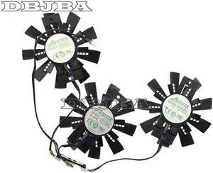 3PCS/SET COOLING Fan For ZOTAC GTX980Ti AMP 980Ti/TITANX ARCTICSTORM GA92S2U