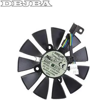 Cooling Fan Graphic Video Card GTX 980Ti 960 970 1060 1070 87mm 4Pin T129215SU