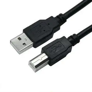 USB 2.0 Print Cable, USB Type A To B Male To Male, Printer Cable for Label Printer, DAC USB Printer