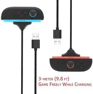 Charger Cable Magnetic Connect Handle Grip Charge Cable For Nintendo Switch 2 Joy Pad Controllers