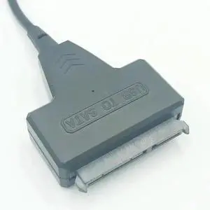 2.5 Inch and 3.5 Inch Portable USB2.0 To SATA Adapter Cable for HDD/SSD Laptop Hard Drive (7+15) 2.5 Inch and 3.5 Inch Portable USB2.0 To SATA Adapter Cable for HDD/SSD Laptop Hard Drive (7+15)