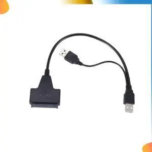 2X USB 2.0 To IDE SATA S-ATA 2.5/3.5 Inch Adapter For HDD/SSD Laptop Hard Disk Drive Converter Cable