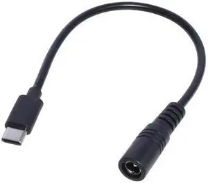 DC Type-c Female To 5.5*2.1 Female Cables 5521 Power Jack DC Power Conector 5.5x2.1 Adapter USB Type C Converter DC Type-c Female To 5.5*2.1 Female Cables 5521 Power Jack DC Power Conector 5.5x2.1 Adapter USB Type C Converter