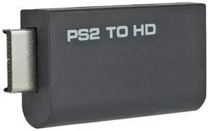 Audio Video Converter For PS2 to HDMI-compatible Converter Adapter With 3.5mm Audio Cable For PS2 Display Modes Not For 1080P