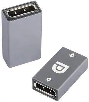 Displayport Adapter 8K DP Female to DP Female Extention Coupler Convertor Connector DP 1.4 for DP Cable Extension Transfer Displayport Adapter 8K DP Female to DP Female Extention Coupler Convertor Connector DP 1.4 for DP Cable Extension Transfer
