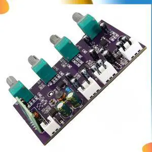 NE5532 Preamp Tone Board HIFI Outdoor Speaker 3-Band Balanced(Bass/Mid/Treble) Single DC9-29V Power Supply
