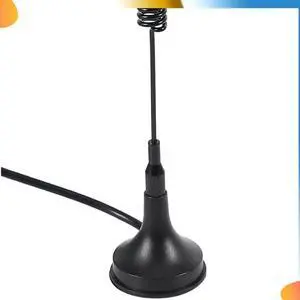 4G Monopole Antenna Suction Cup Magnet 3Meter Sma Antenna Height 31Cm 10Dbi Gain Rg174 Cable For Sim7600a-H Sim7600sa-H Sim