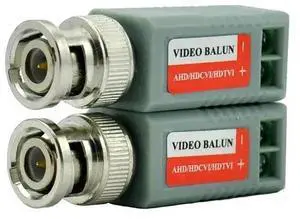 10pcs(5Pairs) AHD/TVI/CVI CCTV Twisted BNC Passive Video Balun Transceiver COAX CAT5 Camera UTP Cable Coaxial Camera DVR 10pcs(5Pairs) AHD/TVI/CVI CCTV Twisted BNC Passive Video Balun Transceiver COAX CAT5 Camera UTP Cable Coaxial Camera DVR