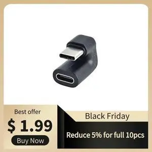 HOT SALE 180 Degree Right Angle USB 3.1 Type C Male To Female USB-C Converter Adapter for Smart Phone for HOT SALE 180 Degree Right Angle USB 3.1 Type C Male To Female USB-C Converter Adapter for Smart Phone for