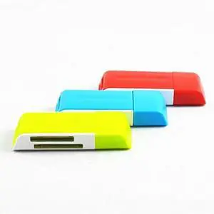 4 in 1 USB Memory Card Reader USB 2.0 to SD Micro SD TF MS M2 Card Adapter for Computer Android Mobile Phone