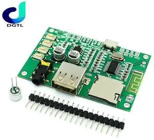BT201 Dual mode 5.0 For Bluetooth receiver module lossless audio power amplifier board car speaker DIY headphone TF card U disk BT201 Dual mode 5.0 For Bluetooth receiver module lossless audio power amplifier board car speaker DIY headphone TF card U disk