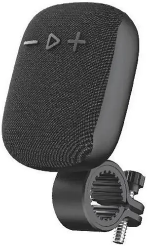 Bike Speaker Bicycle Handbar Wireless Bluetooth Louderspeaker Outdoor Handlebar Subwoofer for Cycling Riding-Black Rich