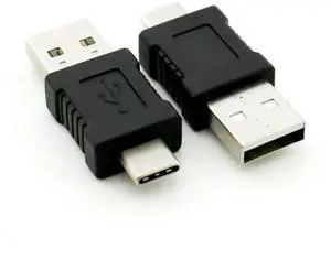 1pc USB 2.0 A Male Plug to USB Type C 3.1 Male Plug Data Sync Charger Converter Adapter Connector 1pc USB 2.0 A Male Plug to USB Type C 3.1 Male Plug Data Sync Charger Converter Adapter Connector