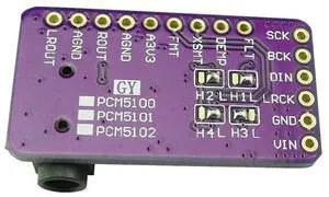 5X PCM5102 I2S IIS Digital Audio DAC Decoder Module Stereo DAC Digital-To-Analog Converter Voice Module For Raspberry Pi 5X PCM5102 I2S IIS Digital Audio DAC Decoder Module Stereo DAC Digital-To-Analog Converter Voice Module For Raspberry Pi