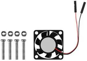 8PCS Brushless CPU Cooling Fan Heatsink Cooler Radiator 3.3V 5V For Raspberry Pi4 Pi3 B+, Pi 3, Pi 2, Pi 1 B+