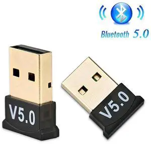 USB Bluetooth 5.0 Adapter Transmitter Bluetooth Receiver Audio Bluetooth Dongle Wireless USB Adapter for Computer PC Laptop c
