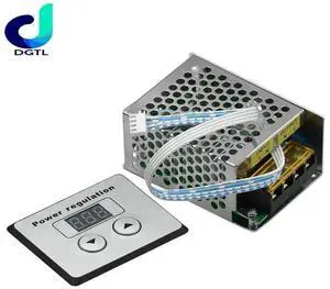 Professional 4000W 220V High Power Voltage Regulators SCR Speed Controller Electronic Voltage Regulator Governor Thermostat HR Professional 4000W 220V High Power Voltage Regulators SCR Speed Controller Electronic Voltage Regulator Governor Thermostat HR