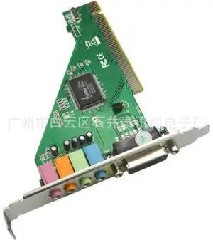 5.1CH PCI Sound Card CMI8738 for PC, Low Profile Bracket + SPDIF Output, Desktop Internal Audio Card