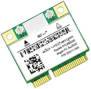 FOR RTL8822CE WiFi Card 1200Mbps 2.4G+5Ghz 802.11AC Network Mini PCIe 5.0 Support Laptop/PC 10/11