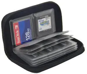 Universal Memory Card Collect Bag 22 Slots Camera Memory Card Case Holder Bag for CF/SD/Micro SD/SDHC Gameing SD Card Case Box