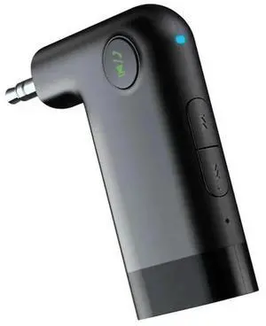 Car Hands-free Bluetooth Receiver with Microphone 5.0 AptX LL 3.5 Mm AUX Jack Audio Wireless Adapter for Car Computer Headset