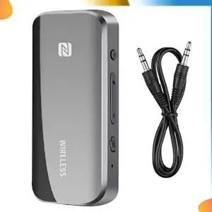 Bluetooth 5.0 Aux Adapter Wireless Dongle NFC TF Card 3.5Mm Jack For TV PC Speaker Car Kit Audio Receiver Transmitter Bluetooth 5.0 Aux Adapter Wireless Dongle NFC TF Card 3.5Mm Jack For TV PC Speaker Car Kit Audio Receiver Transmitter