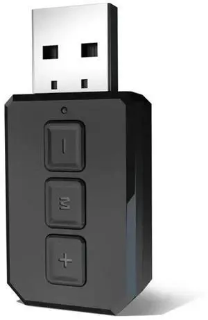 Mini USB Bluetooth 5.0 Adapter Dongle Wireless Transmitter with Mic, AUX RCA 3.5MM Jack Stereo Handsfree Audio Receiver for PC T Mini USB Bluetooth 5.0 Adapter Dongle Wireless Transmitter with Mic, AUX RCA 3.5MM Jack Stereo Handsfree Audio Receiver for PC T