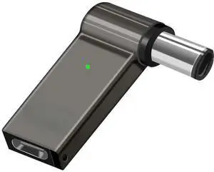 FOR USB C to 7.4mm Laptop Charging Adapter Female Type C to Male DC 7.4 x 5.0mm Barrel Jack Plug Converter 100W PD Power FOR USB C to 7.4mm Laptop Charging Adapter Female Type C to Male DC 7.4 x 5.0mm Barrel Jack Plug Converter 100W PD Power