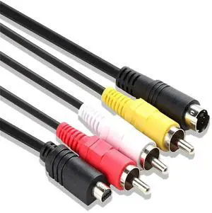 FOR VMC-15FS VMC Audio Video Cable,AV to RCA Cable Cord Wire Compatible with Camcorder Camera DCR-SR90/ DPP-EX50/ HDR