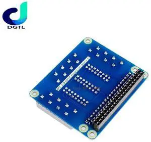 Raspberry Pi 4 Model B GPIO Expansion Board Extension Module for Robot DIY Experiment Test compatible Raspberry Pi 4B/3B+/3B
