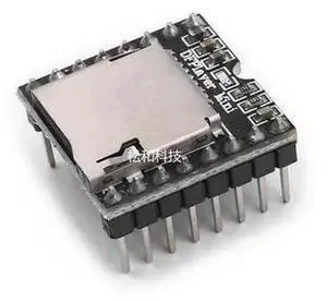 DFPlayer Mini MP3 DF Player Module Board MP3 Audio Voice Decode Board For Supporting TF Card U-Disk IO/Serial Port/AD