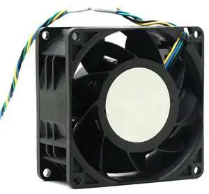 FOR 8038 powerful fan 8cm 80mm For PFR0812DHE Server Cooling Fan DC 12V 2.54A 80x80x38mm 4-wire pwm cooler FOR 8038 powerful fan 8cm 80mm For PFR0812DHE Server Cooling Fan DC 12V 2.54A 80x80x38mm 4-wire pwm cooler