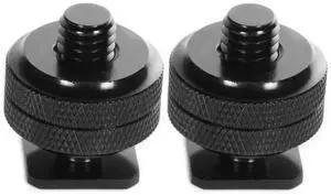 7 Pcs For DSLR Camera 1/4 Inch Adapter:5 Pcs Quick Release Plate Mounting Screw D-Ring D Shaft QR Screw Adapter &