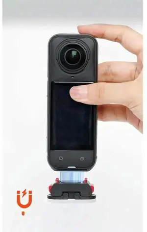 For X5 Compatible Magnetic Quick Release Mount Adapter Camera Stand Mount For 360 X5