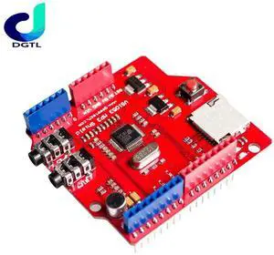 VS1053 VS1053B Stereo Audio MP3 Player Shield Record Decode Development Board Module With TF Card Slot For