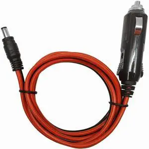 FOR 12-24V DC Car Auto Power Supply Cord Male Plug to DC 5.5mm x 2.1mm Connector Extension Cord for dvd