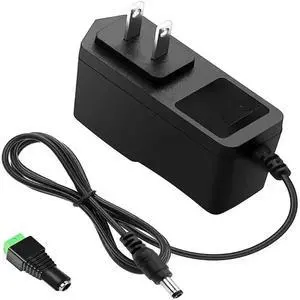 FOR DC 12V 1A Power Supply 1000mA 12W AC/DC Adapter, 100~240V AC to DC 12 Volt 1 Amp 0.6A Converter with 5.5 x 2.5mm 2.1mm Plug