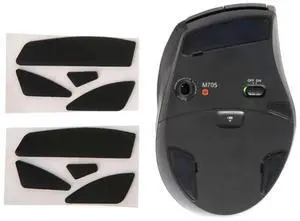 2 Sets Mouse Feet Pedal for M705 Mice Replacement Glides Stickers Mouse Feet Pads Curve Edge Black 2 Sets Mouse Feet Pedal for M705 Mice Replacement Glides Stickers Mouse Feet Pads Curve Edge Black